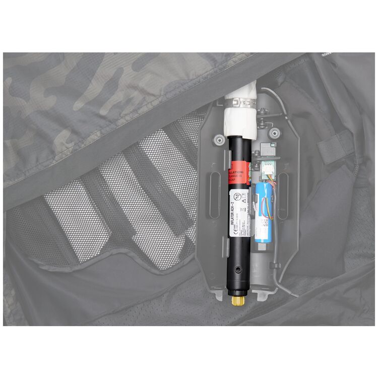 TA3 V2 canister in vest